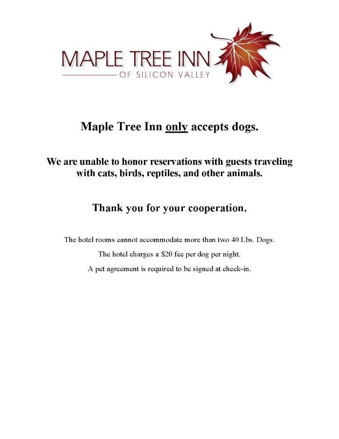 Maple Tree Inn Sunnyvale Eksteriør bilde